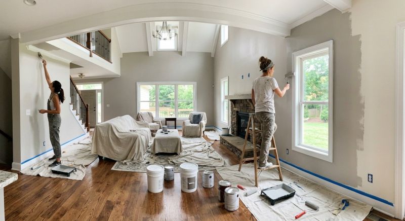 Vaulted Ceiling Painting in Waco, TX